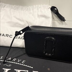 Marc Jacobs Black Clutch Wristlet